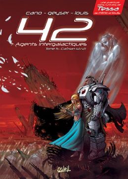 Couverture de 42 Agents Intergalactiques, Tome 5 : Cal'Han : (2/2 Ames soeurs)