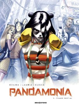 Couverture de Pandamonia, Tome 1: Chaos bestial