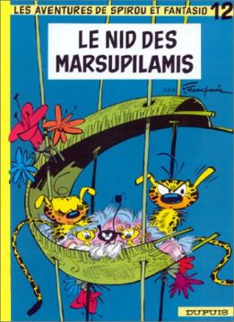 Couverture de Spirou et Fantasio, Tome 12 : Le Nid des Marsupilamis