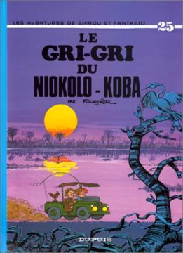 Couverture de Spirou et Fantasio, Tome 25 : Le Gri-gri du Niokolo-Koba