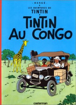 Couverture de Tintin au Congo