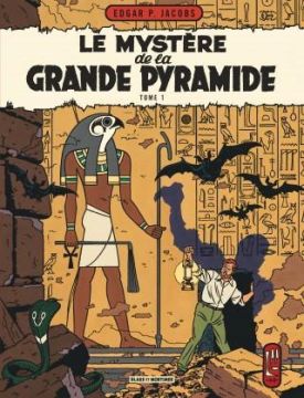 Couverture de Blake et Mortimer 04 : Le mystère de la grande pyramide