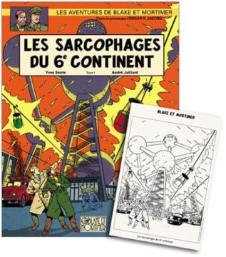 Couverture de Blake et Mortimer 16 : Sarcophages du sixième continent