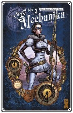 Couverture de Lady Mechanika , tome 3: La tablette des destinées