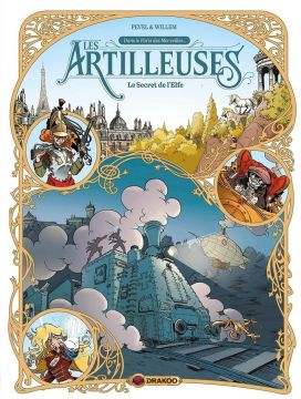 Couverture de Les Artilleuses - 3 - Le secret de l'Elfe