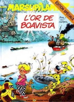 Couverture de Marsupilami 7. L'Or de Boavista - Édition spéciale