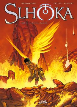 Cliquez dans le coin inférieur droit pour voir une autre image Couverture de Slhoka, Tome 10 : Le Dernier Gardien
