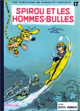 Couverture de Spirou et Fantasio, Tome 17 : Spirou et les hommes-bulles